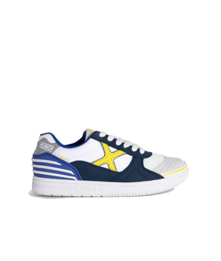 Chaussures de Munich G-3 Patch 347 White Enfant