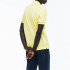 Polo Lacoste Jaune côtelé Homme