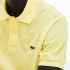 Polo Lacoste Jaune côtelé Homme