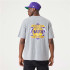 T-shirt New Era Championship LA Lakers Hommes Gris