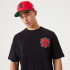 T-shirt New Era Championship Chicago Bulls Homme Noir