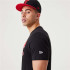 New Era NBA Infill Graphic Chicago Bulls T-Shirt homme noir