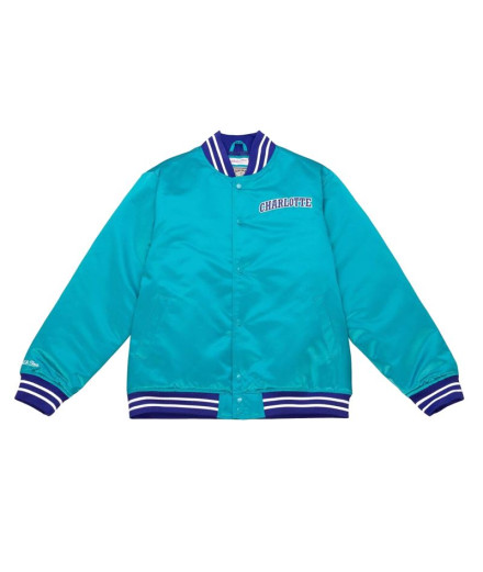 Veste Mitchell & Ness Charlotte Hornets Blue Homme