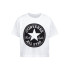 T-shirt Converse Signature Chuck Patch Boxy Girl Blanc
