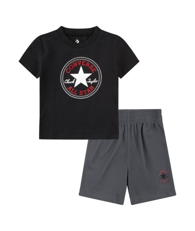 Set Converse SS T-Shirt et pantalon gris