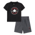 Set Converse SS T-Shirt et pantalon gris