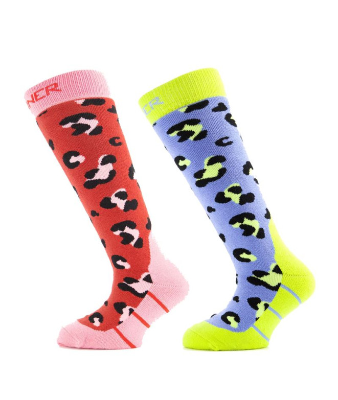 Chaussettes de ski Sinner Animal 2 Pack Children's