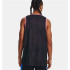 Under Amour Baseline Reversible Basketball Jsy Blk Chemise de basket-ball pour hommes