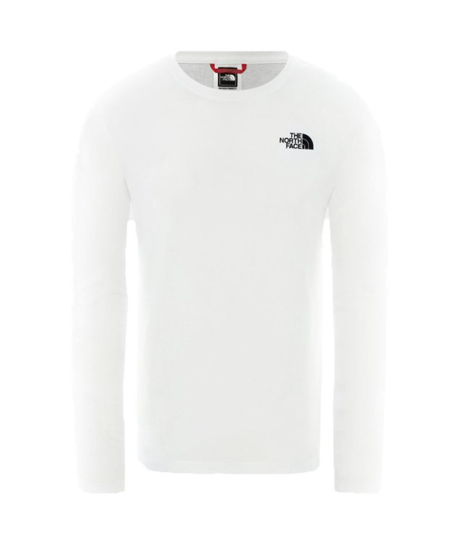 T-shirt The North Face Red Box Man White