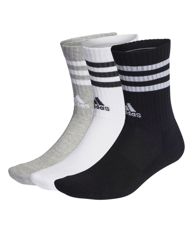Chaussettes adidas 3 bandes matelassées unisexe