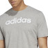 T-shirt adidas Homme Essentials Logo Linear Grey