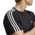 T-shirt adidas Homme Essentials Single 3 Band Black
