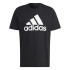 T-shirt adidas Homme Essentials Single Big Logo Noir