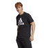 T-shirt adidas Homme Essentials Single Big Logo Noir