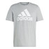 T-shirt adidas Homme Essentials Single Big Logo Gris