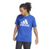 T-shirt adidas Homme Essentials Single Big Logo Bleu
