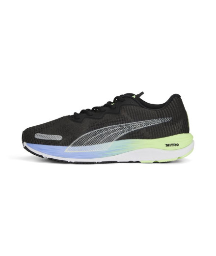 Chaussures de running Puma Velocity Nitro 2 Fad Hommes Noirs