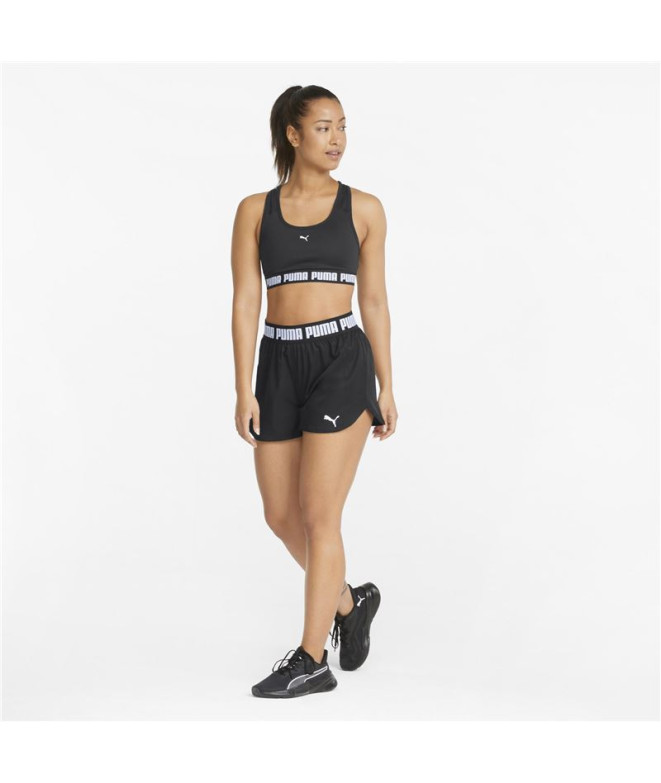 Pantalons Puma Train Strong Woven 3" Short Noir...