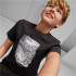 Puma Essentials+ Street Art Grap Boy's T-Shirt Black