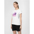 T-shirt 4F TSD060 Femme Blanc