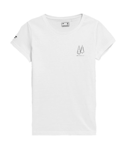 T-shirt 4F Regular Organic Cotton Women WH