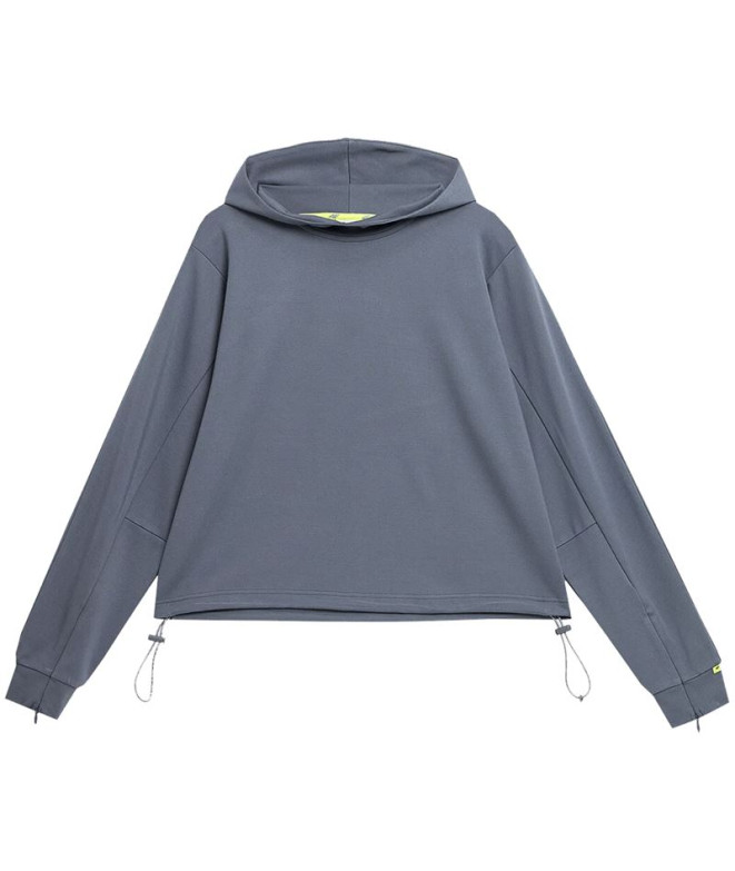 Sweatshirt 4F gris Femme