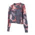 Mountain T-shirt 4F Crop Top noir Femmes