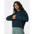 Sweat de yoga 4F Bleu marine Femme
