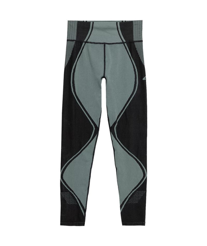 Leggings de yoga 4F Noir fonctionnel Femme