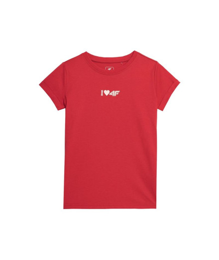 T-shirt 4F rouge Fille