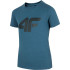 T-shirt 4F Mélange Bleu Garçon