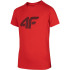 T-shirt 4F Mélange Rouge Garçon