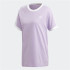 T-shirt adidas 3 bandes lilas Femme