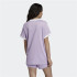 T-shirt adidas 3 bandes lilas Femme