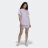 T-shirt adidas 3 bandes lilas Femme