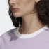 T-shirt adidas 3 bandes lilas Femme