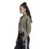 Sweat adidas Coupe verte Femme