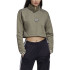 Sweat adidas Coupe verte Femme