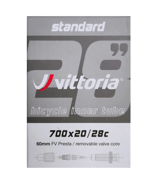 Camera Vittoria Standard 700x20/28C Presta 60mm...