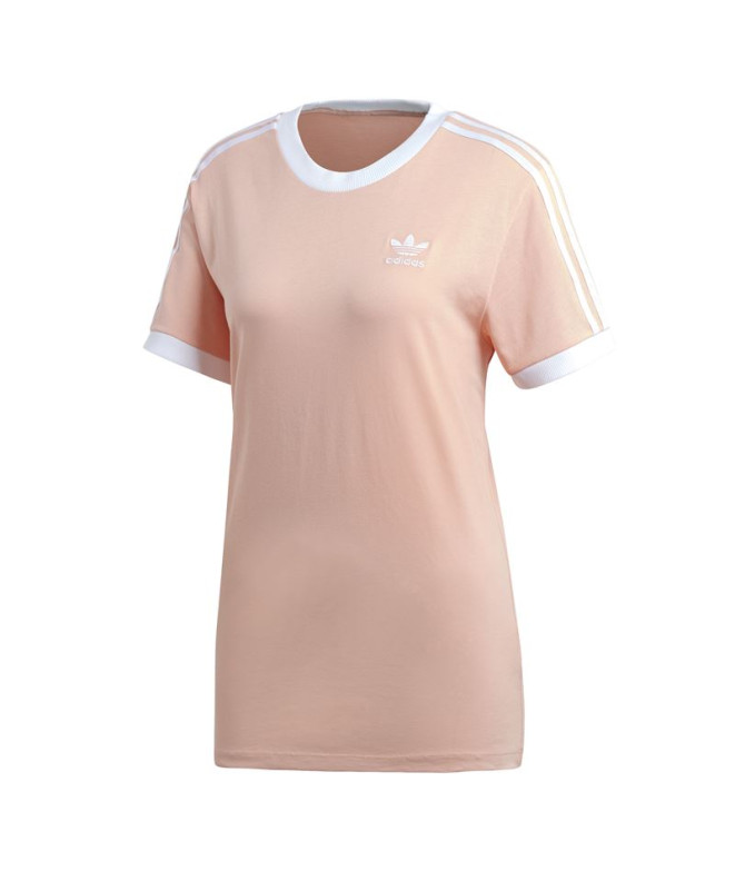 T-shirt adidas 3 Rayures Rose Femme