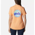 T-shirt à partir de Trail Columbia Sun Trek™ Graphic II Orange Femme