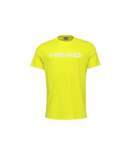Chemise de tennis Head Club Basic Hommes Jaune