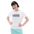T-Shirt Vans Wm Drop V Ss Crew-B Femmes Blanc