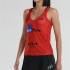 Bullpadel Orlas Delfi Brea Padel Chemise femme Padel rouge