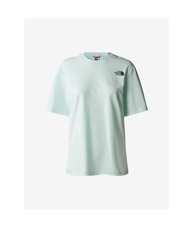 T-shirt The North Face Relaxed Redbox Femmes Bleu