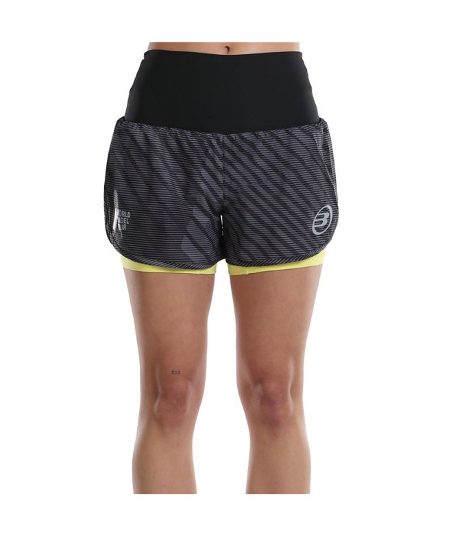 Padel Pantalon Bullpadel Lonja Femme Noir