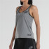 Padel T-Shirt Bullpadel Lugar Gris Femme