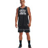 Pantalon de basket Under Amour Baseline Woven short t Ii Blk Hommes