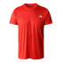 Mountain T-Shirt The North Face Reaxion Amp Hommes Rouge