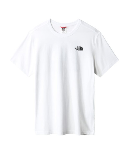 T-Shirt Montagne The North Face Redbox Celebration Blanc...